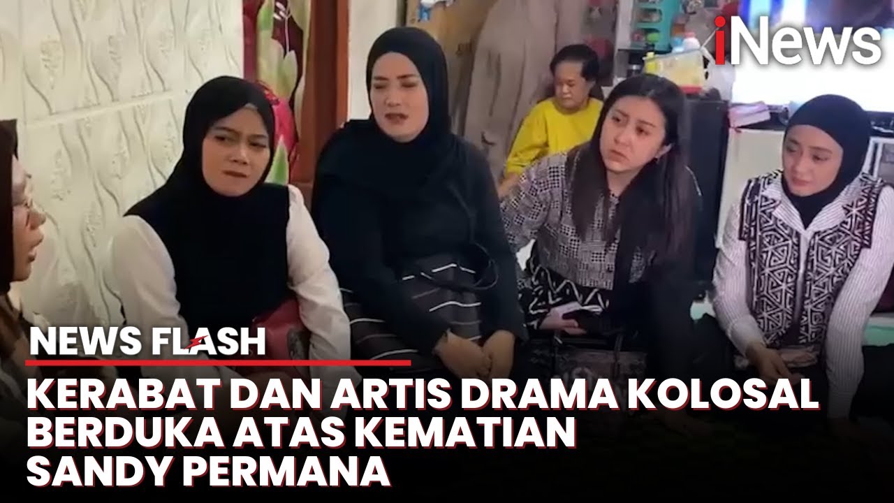 Pesinetron dan Rekan Artis Melayat ke Rumah Duka Aktor Laga Sandy Permana | News Flash