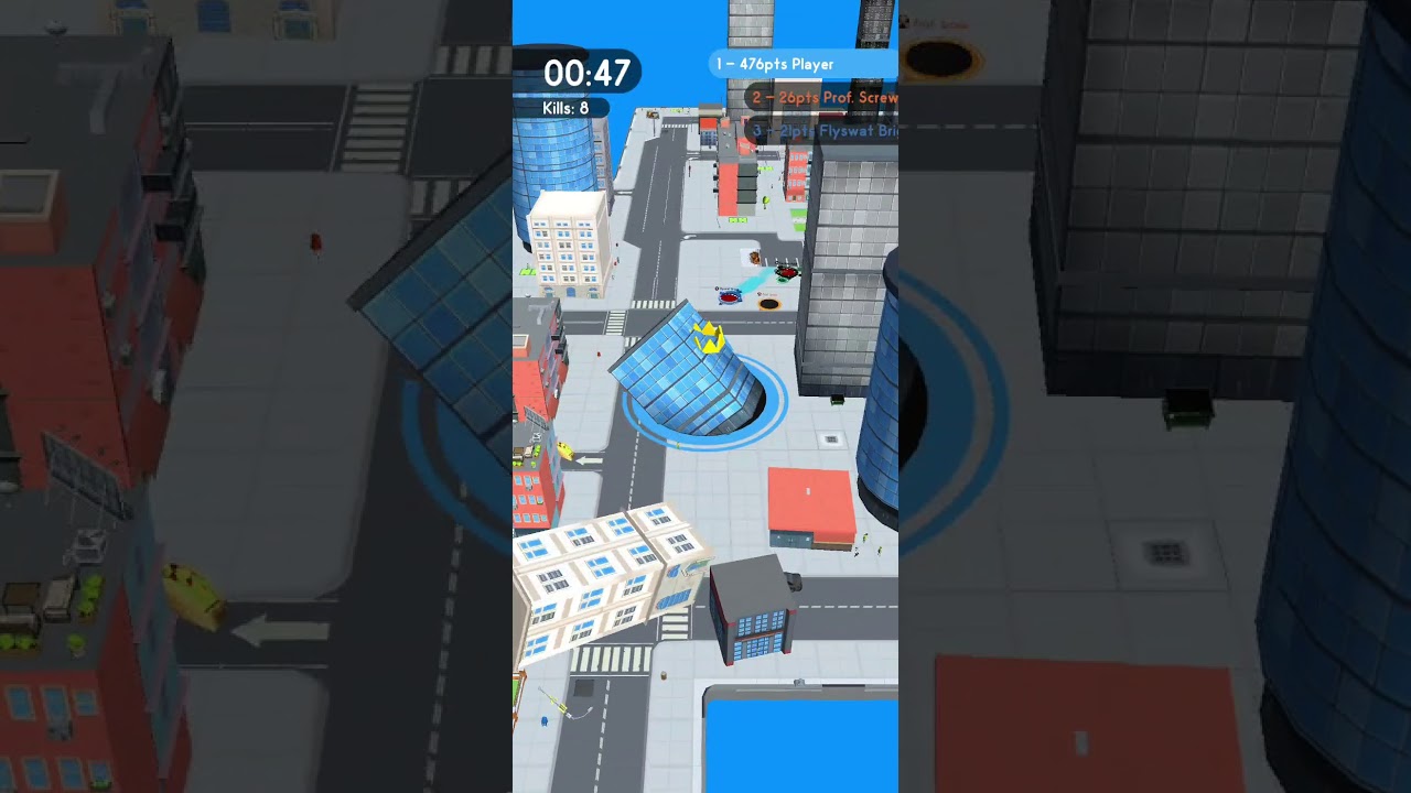 Hole.io - Arcade game by VOODOO - Gameplay