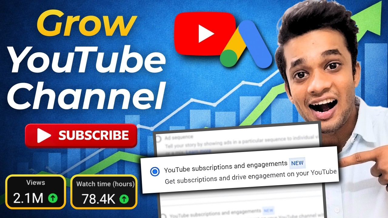 New Google Ads Objective for YouTube Channel Growth (YouTube Ads 2026)