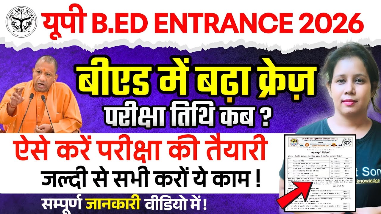  🔥UP B.ed Entrance Exam 2026| Up B.ed Entrance Class 2026 | UP BEd Entrance Exam 2026 preparation