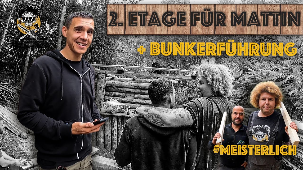 2  Etage für Survival Mattin + Bunker Führung  /Holzkunst Scholz Offiziell  @SurvivalMattin