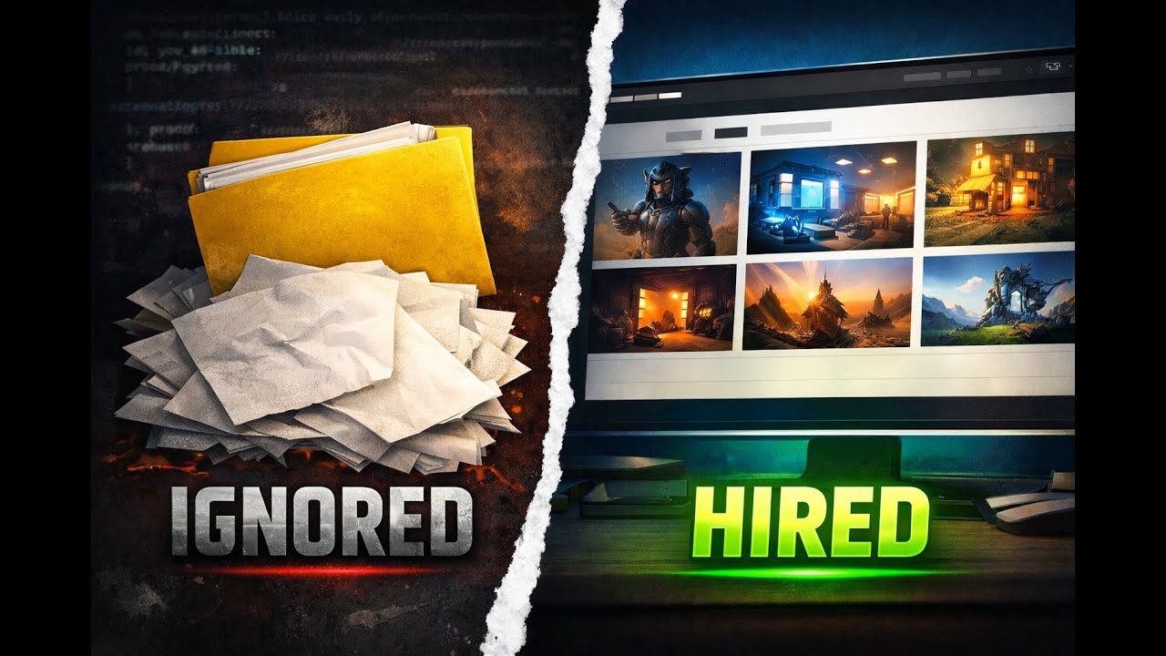 Why Game Studios Ignore Your Portfolio (And How to Fix It)