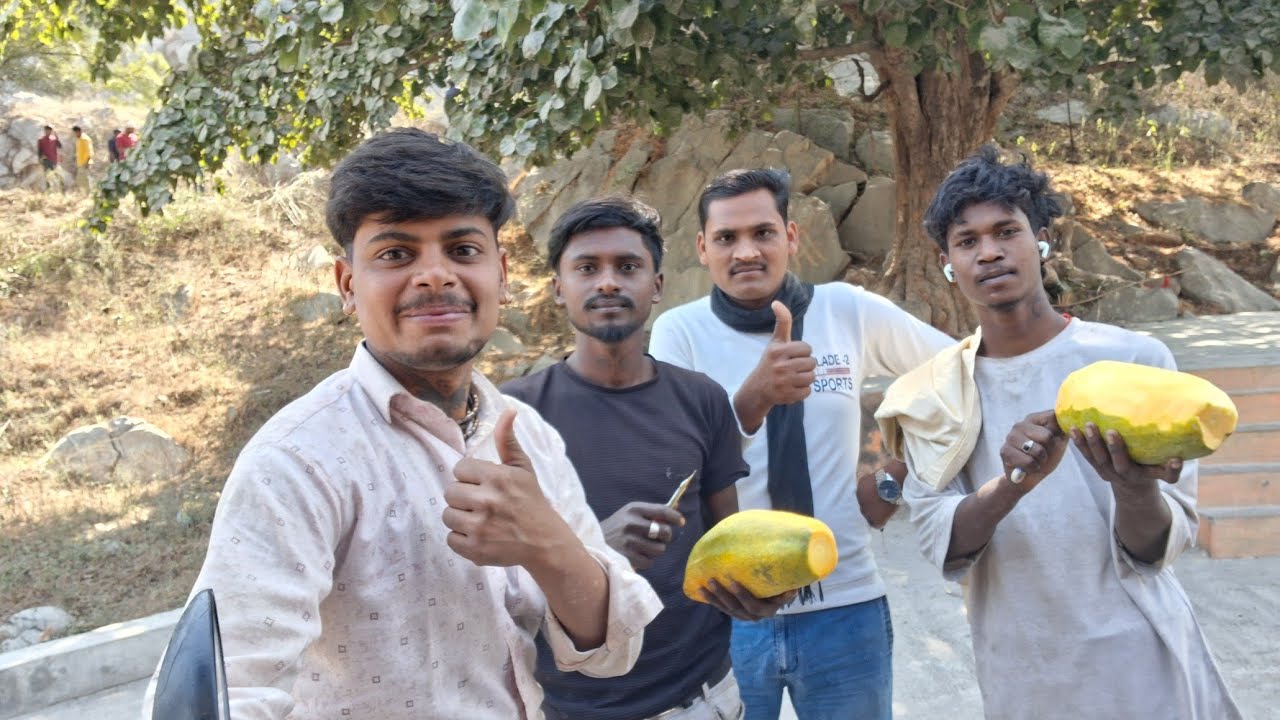 Papita Kha Ke Bhookh Mitayi | Pahad Safai Mahashivratri Se Pehle 🍈🙏