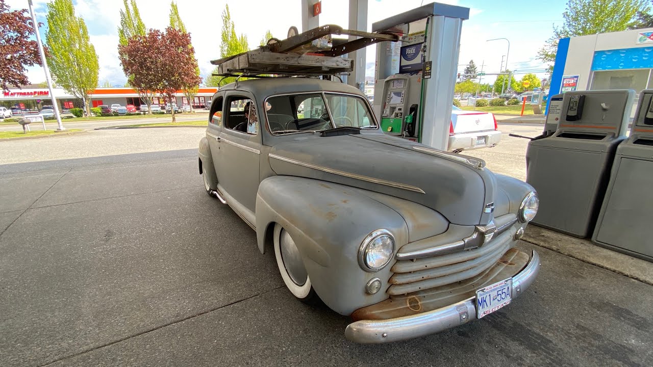 Another road trip in the 47 Ford! Monroe Swap Meet
