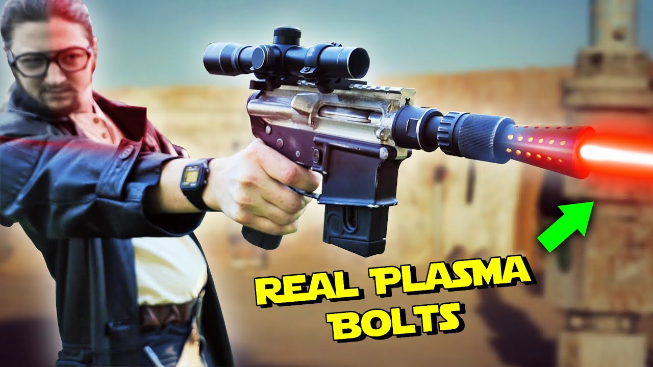 Worlds First REAL StarWars BLASTER (is it possible??)