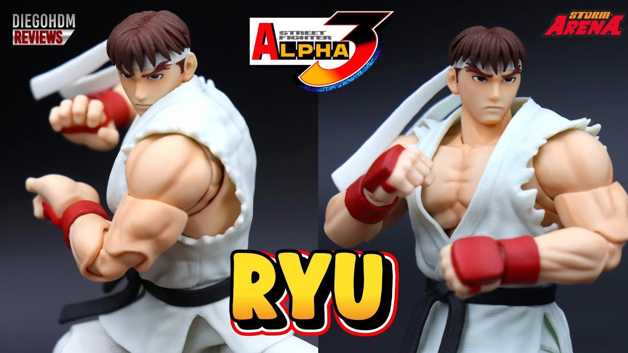 O MELHOR RYU? Storm Arena Street Fighter Alpha 3 Unboxing e Review