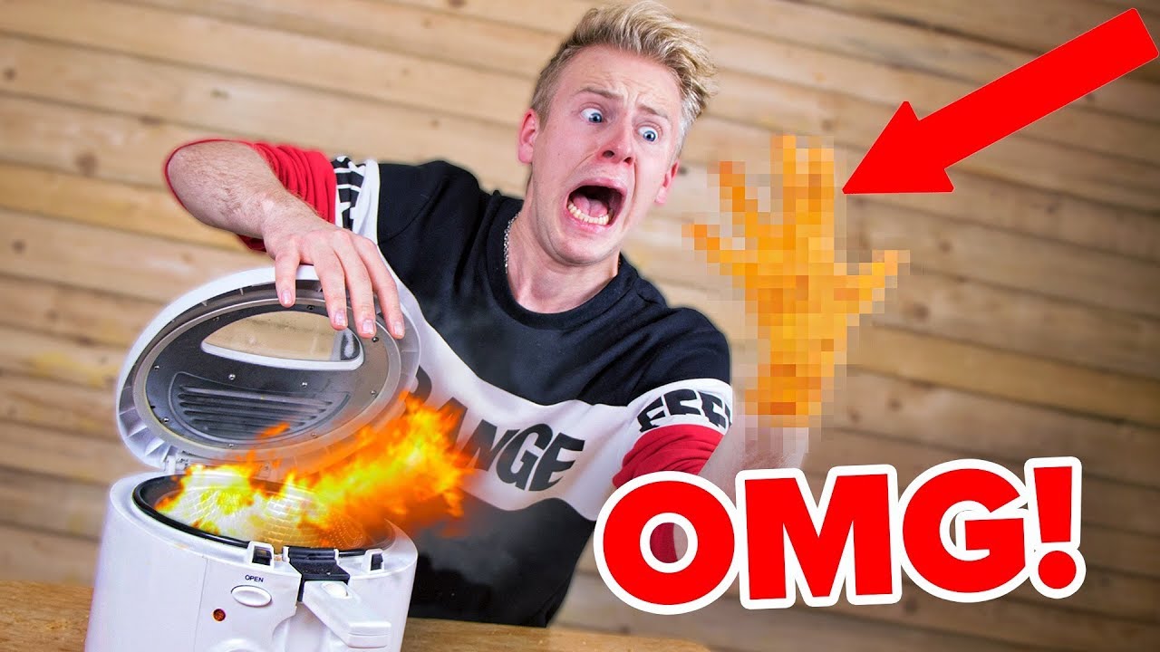 Frittiere NIEMALS deine HAND...! 😱🔥1000 Grad Challenge II RayFox