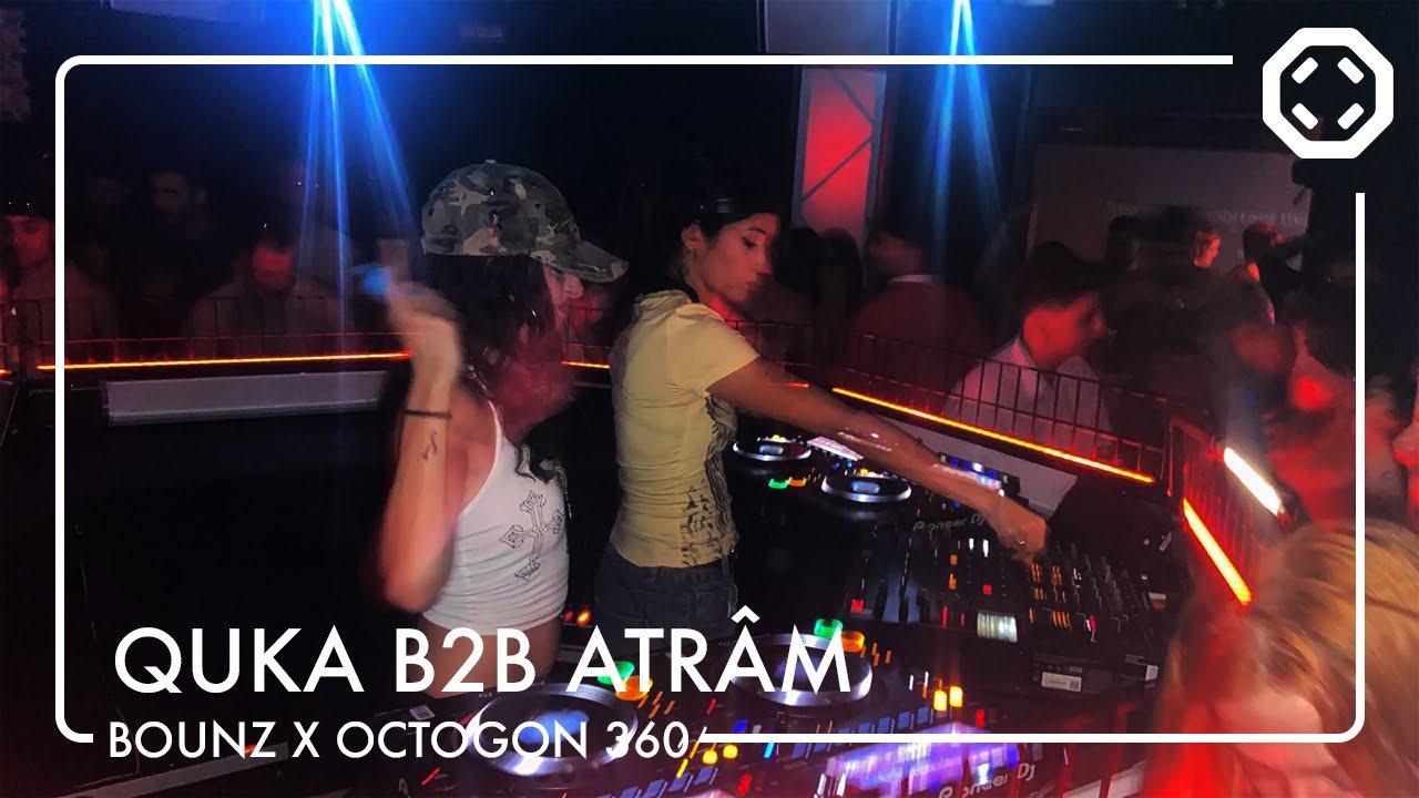 Quka B2B ATRÂM | BOUNZ @ OCTOGON 360 Immersive System (DJ Set)