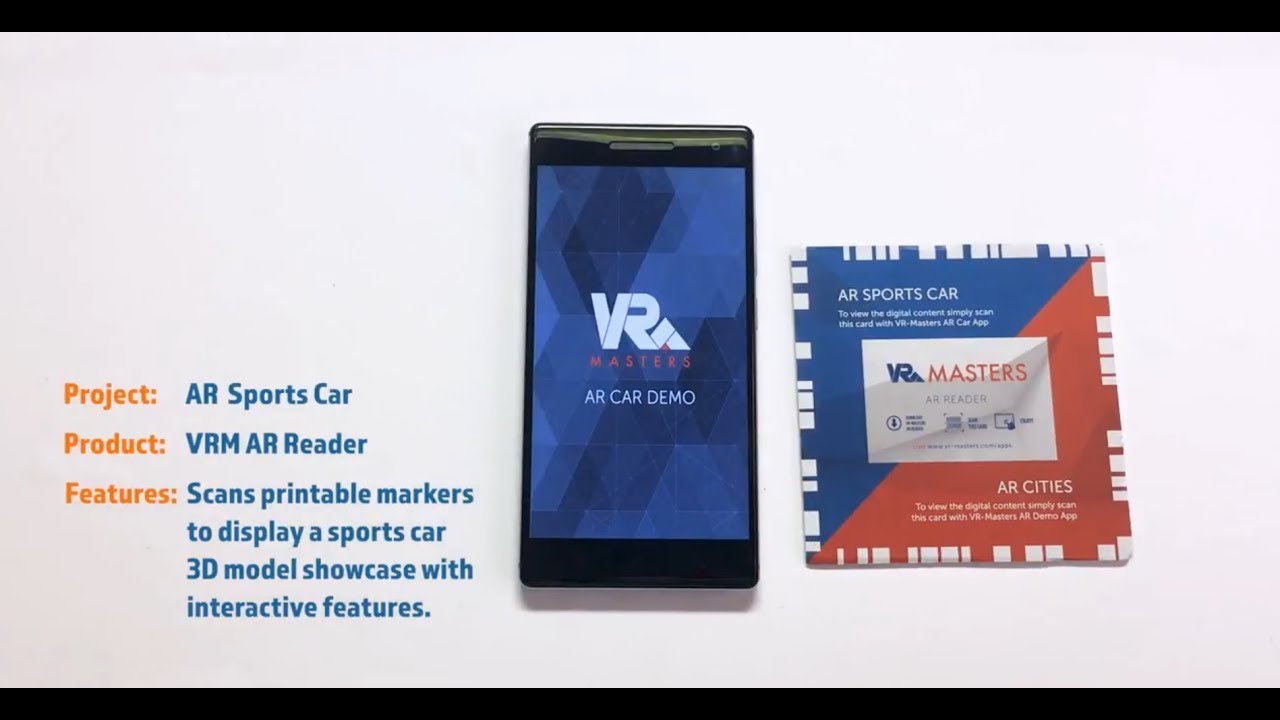 AR Car Mobile App Demo by VR-Masters