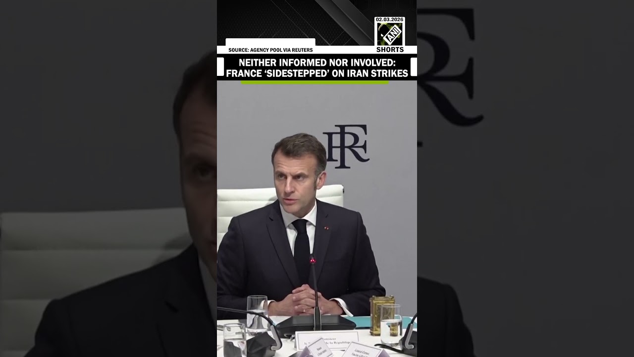 Prez Macron makes big revelation says &ldquo;France wasn&rsquo;t informed in advance of strikes against Iran&rdquo;