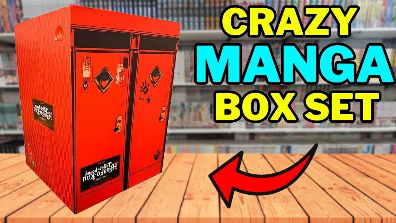 This Manga Box Set Is CRAZY  |  Toilet-bound Manga Unboxing