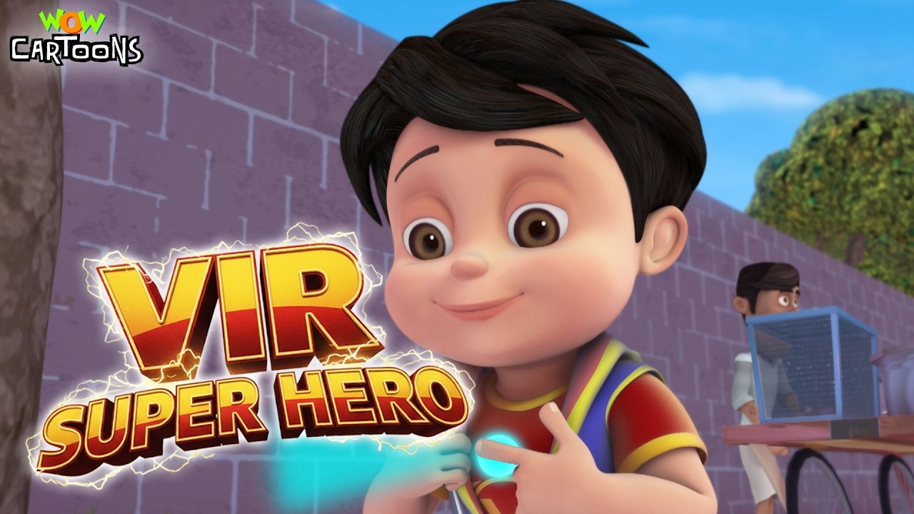 Vir The Robot Boy : Robo Vir Ka Bandar Avtar | Vir Super Hero Compilation 3D Animated Cartoon