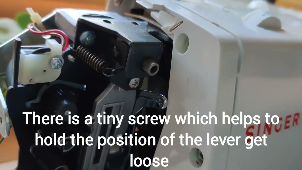 Sewing Machine Clicking Noise (Thread Take-Up Lever Problem)