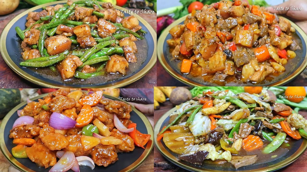 4 Ways easy 🥕🫛 Ulam ideas❗ Masasarap na Ulam sa Salo-salo...💯👌