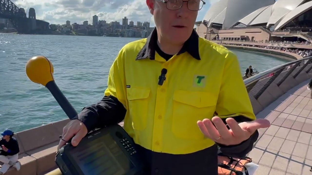 Real World 5G EMF Testing with SignalShark and Isotropic Antenna - Sydney Harbour Demo