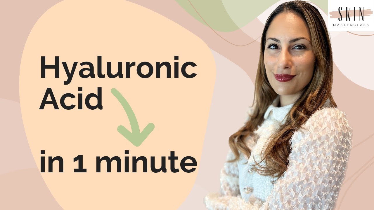 Humectants in 1 minute ➡️ Hyaluronic acid, glycerin, urea...What you need to know