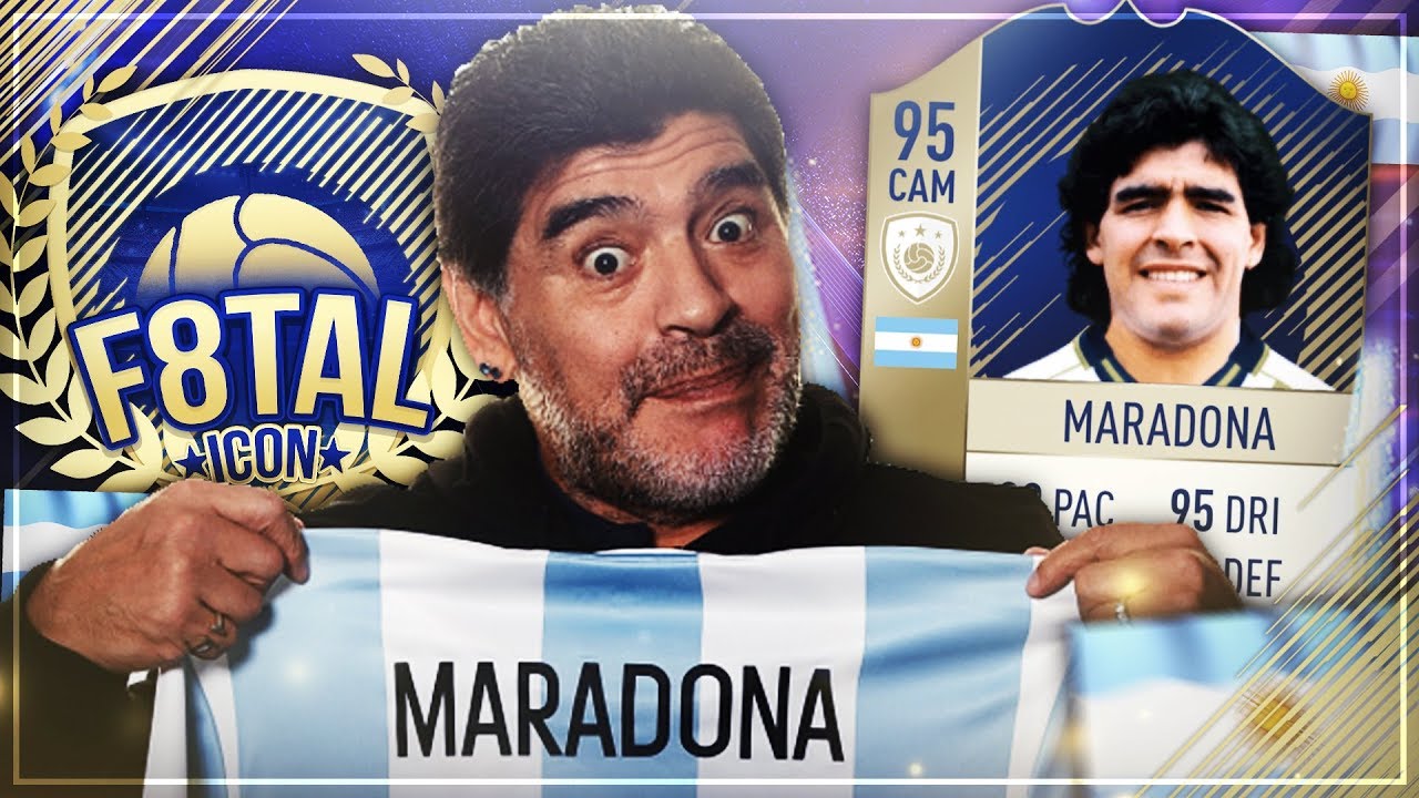 FIFA 18: F8TAL ICON Maradona #03 - SWEAT 😱😂