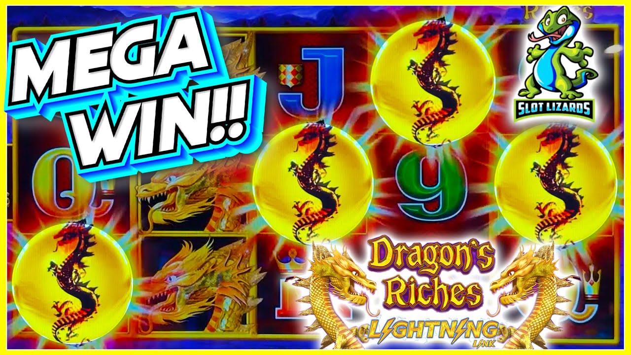 EPIC BONUS BONUS BONUS! MEGA WIN JACKPOT! Lighting Link Dragon Riches Slot HIGHLIGHT
