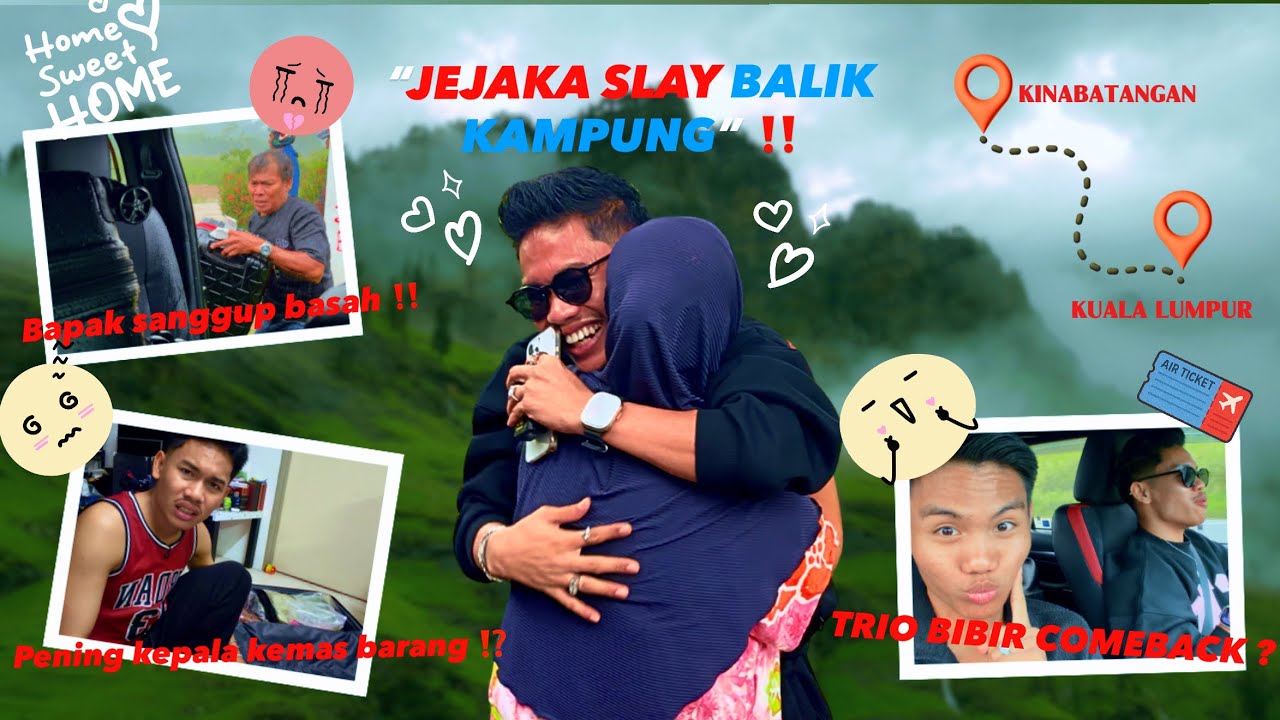 JEJAKA SLAY BALIK KAMPUNG ⁉️ CONTENT AIRMATA  SABAH ‼️