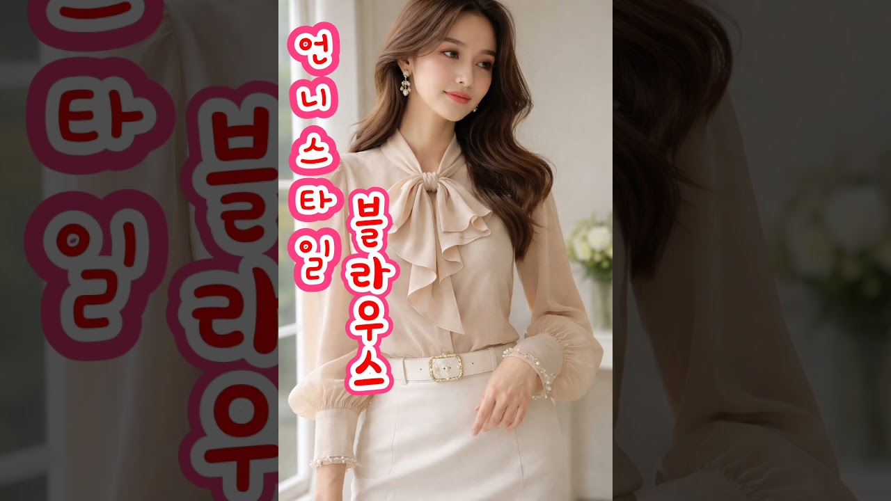 언니 스타일 블라우스 #ai작곡