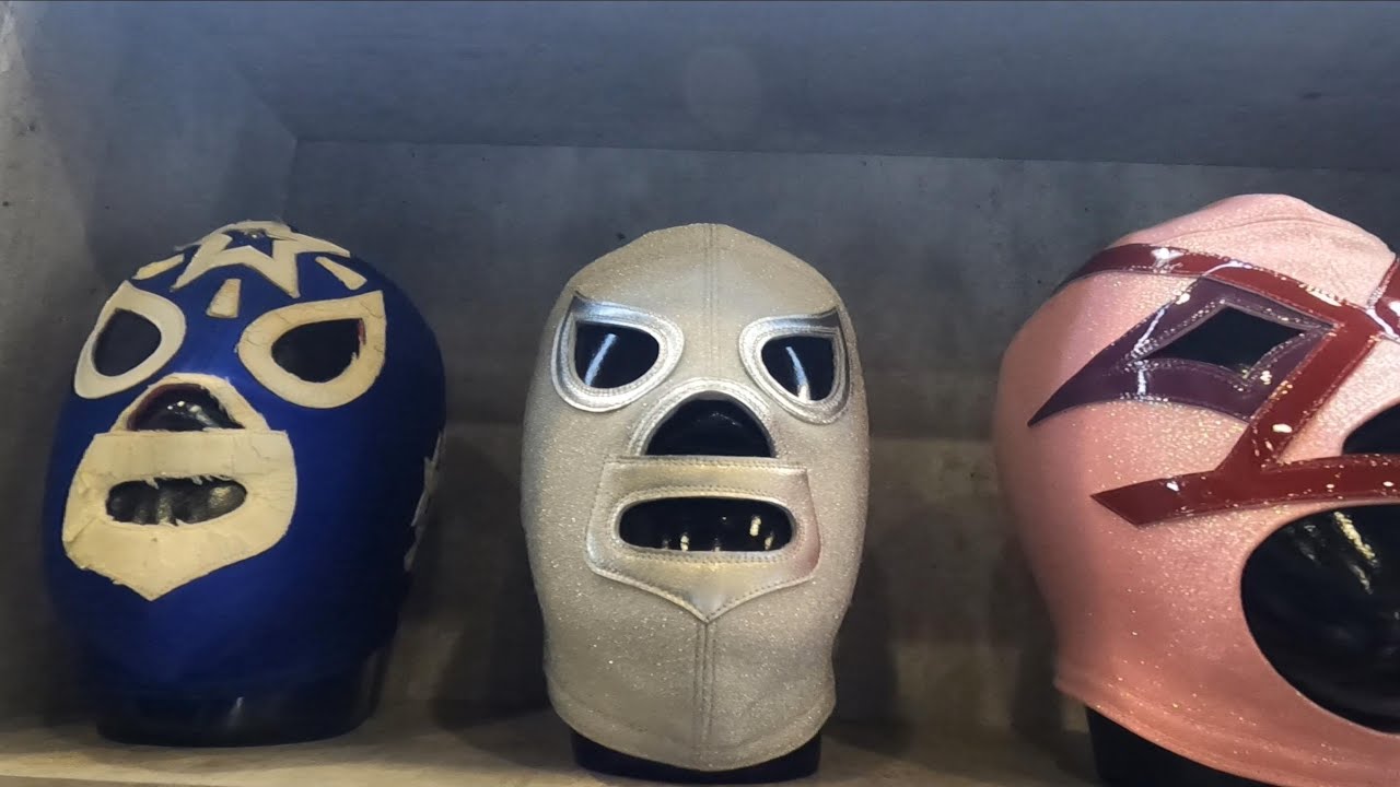 MASCARAS LUCHA LIBRE  💪   La MOLE 2023  💯 INCREIBLE