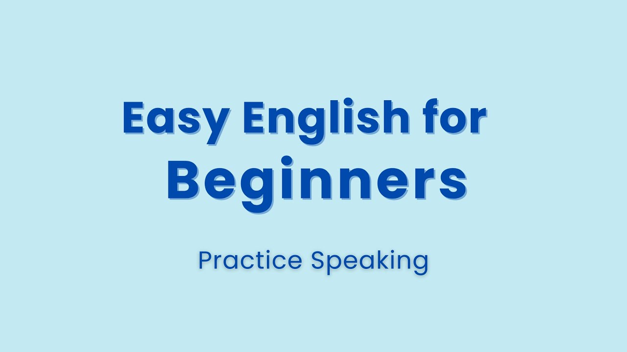 Learn 10 Easy English Phrases for Beginners | A1 English Speaking Practice
