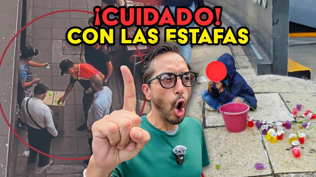 ESTAFAS en la CDMX| COSAS que NO DEBES de HACER en el CENTRO