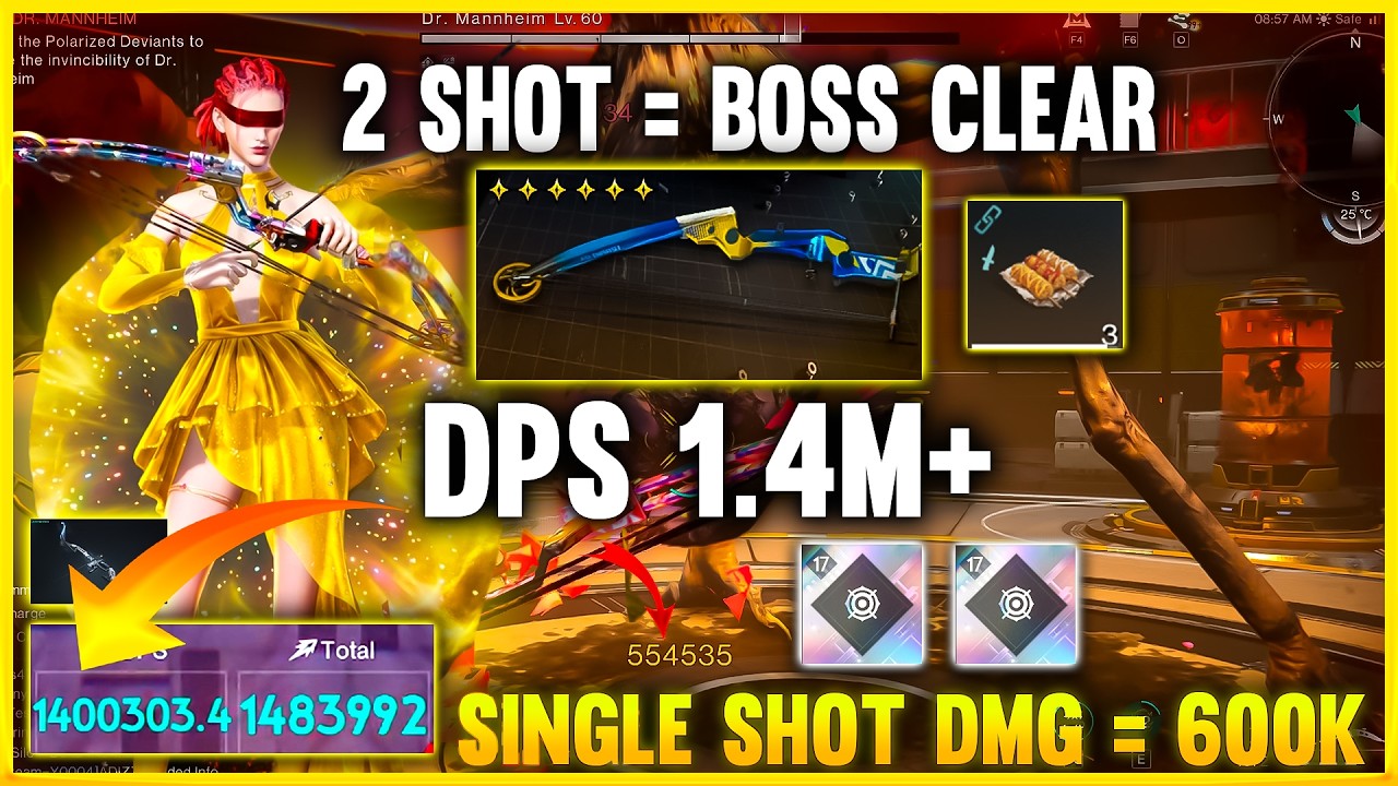 ONCE HUMAN HIGH DPS BUILD 1.4M+🏹COMPOUND BOW - ONCE HUMAN