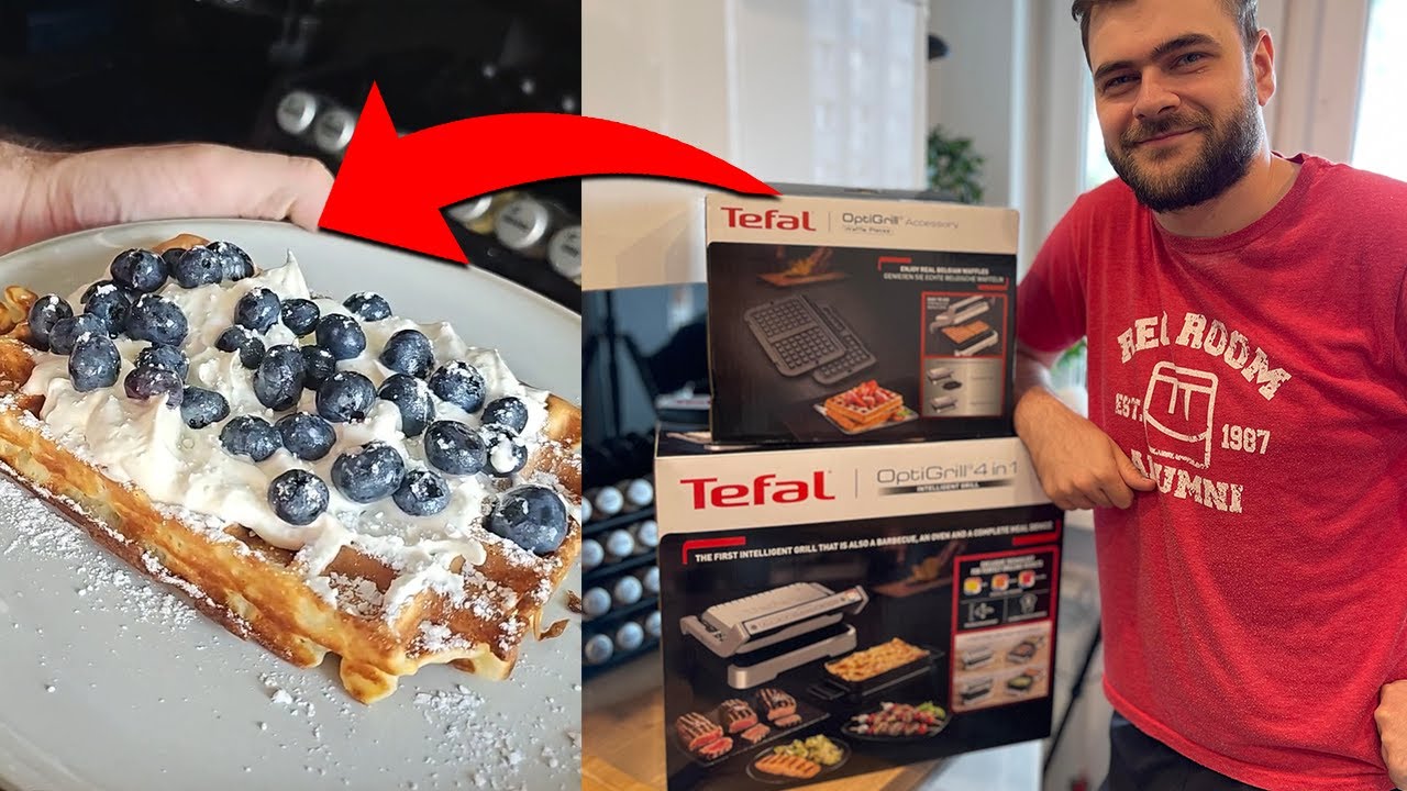 Rozpakowanie i pierwszy test grilla elektrycznego TEFAL OPTIGRILL (GC774D)