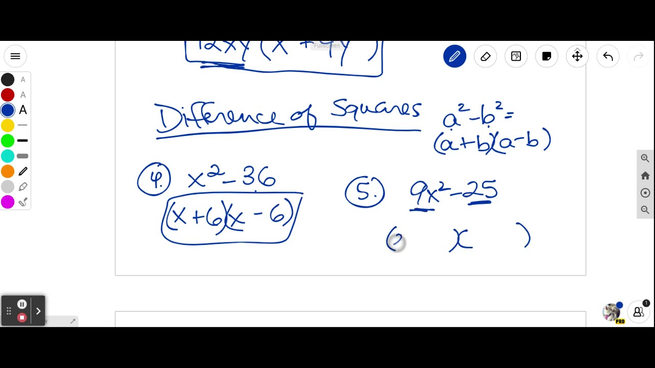 Quadratics Review