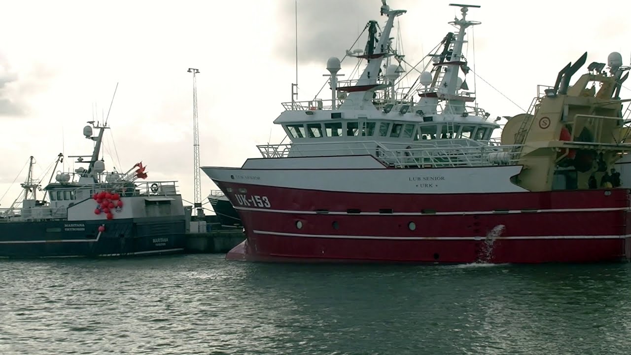 „Mein Dänemark“ Wunderschöner Hafen in Thyboron, mit Pforte des Limfjords zur Nordsee in Dänemark