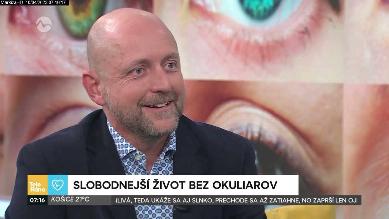Primár MUDr. Radovan Piovarči v Teleráne na TV Markíza
