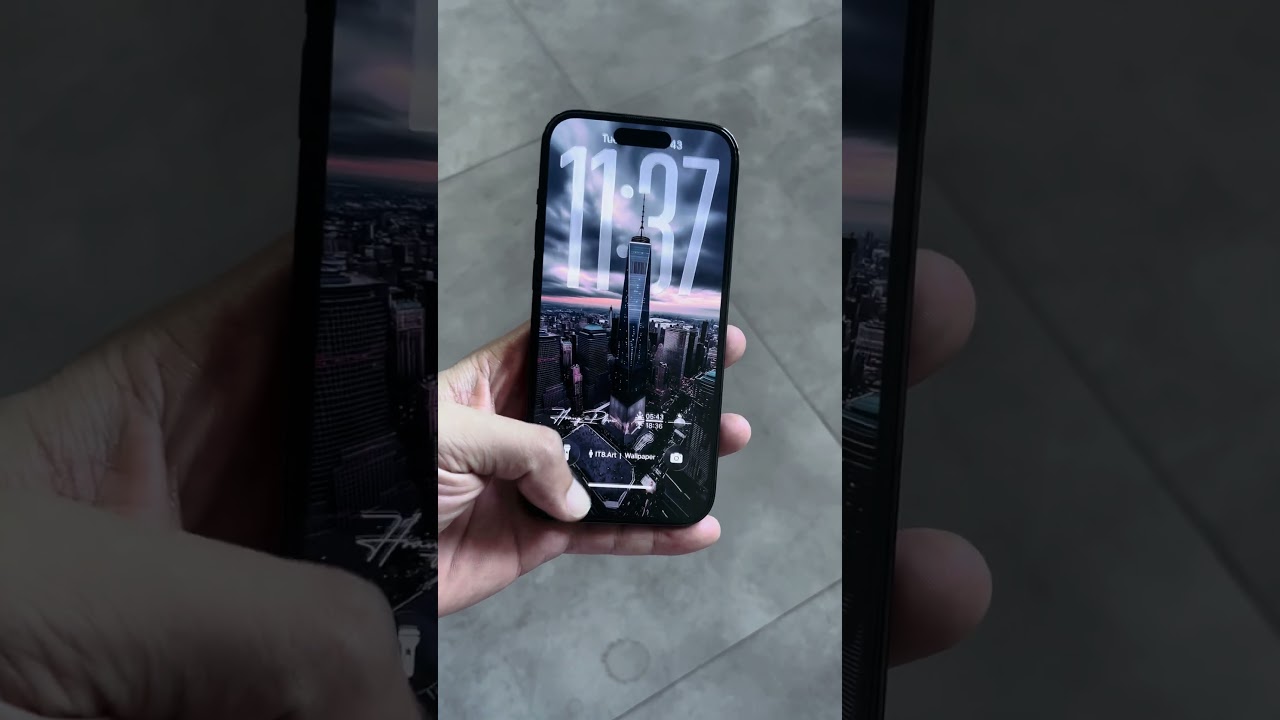 iOS26 depth effect wallpaper setup #apple #iphone