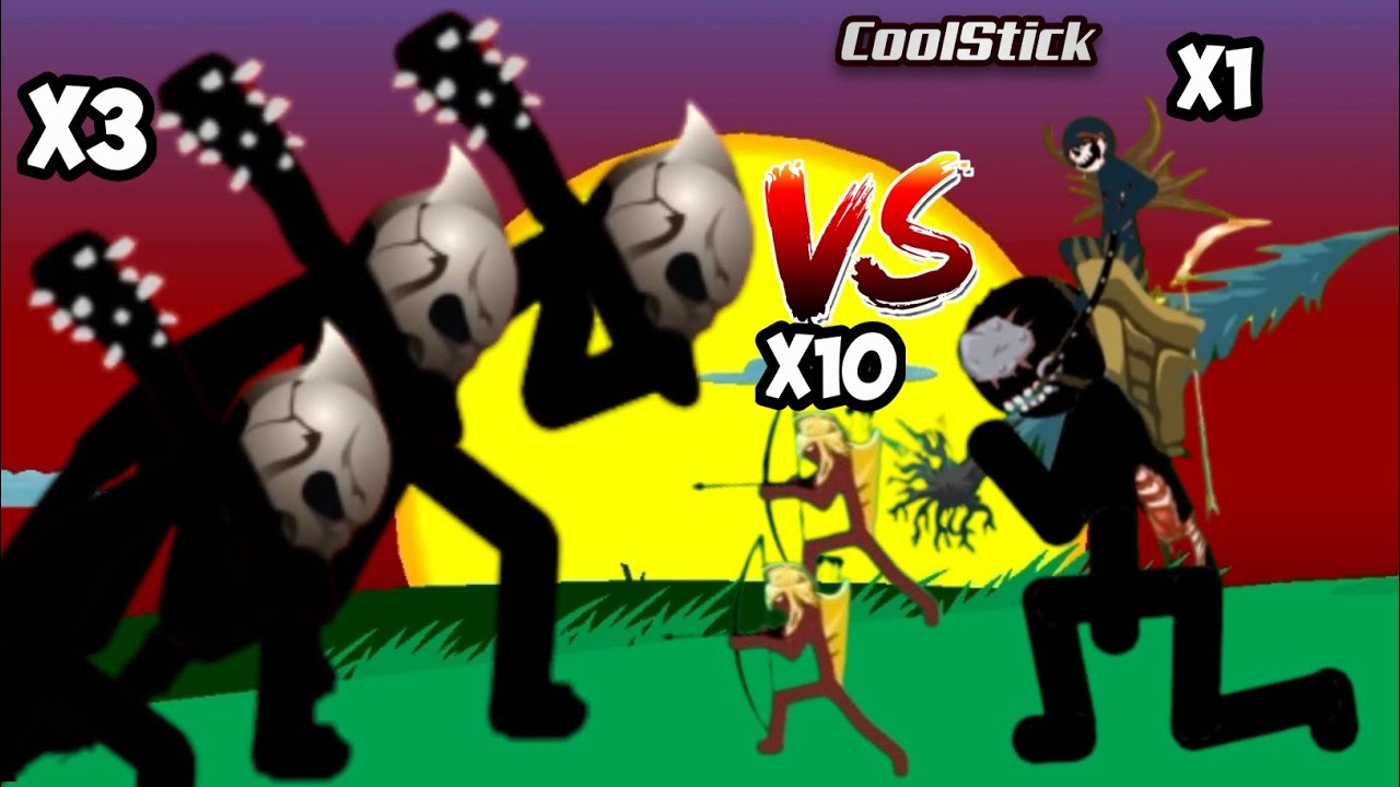 Final Giant Boss Army Vs Kai Riders And Golden Archidons || Stick War Legacy || CoolStick