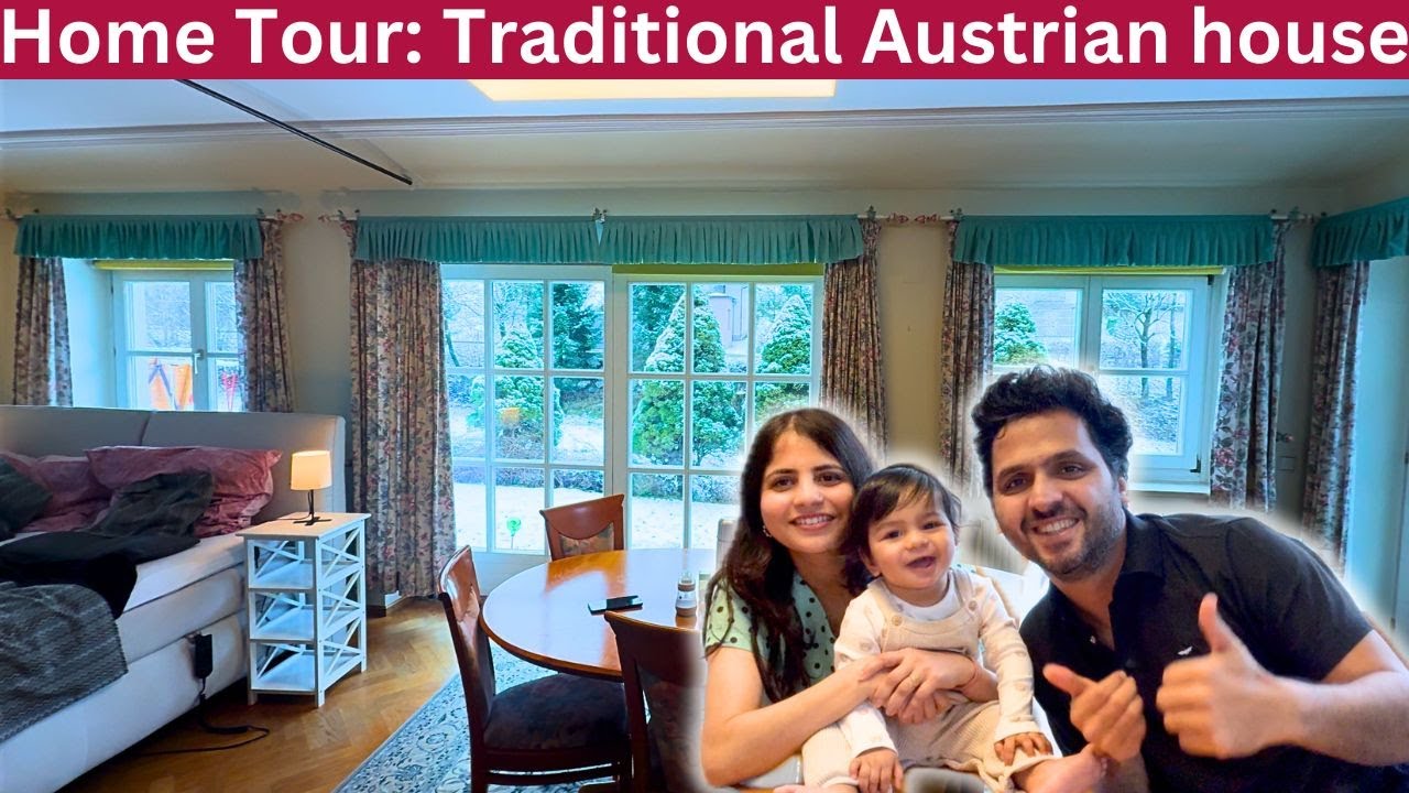 Home Tour of a Stunning Austrian House 🏡 | Indian Exploring Europe