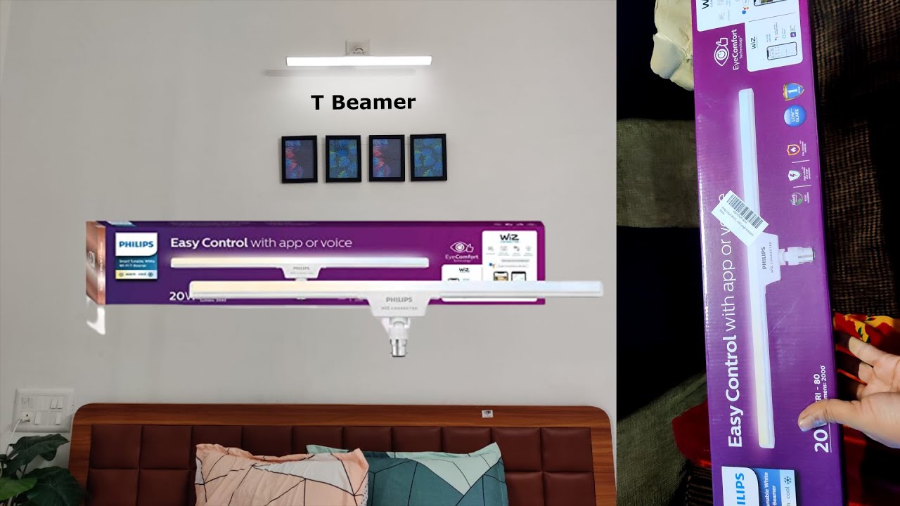 ₹1300 Philips Smart Wi Fi LED T Beamer 20 Watt 2 Feet