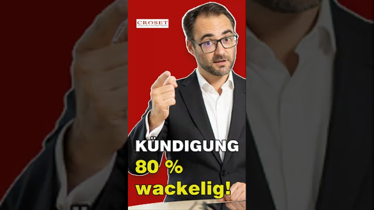 Ohne diese Regeln keine K&uuml;ndigung #arbeitsrecht #k&uuml;ndigung #fachanwaltf&uuml;rarbeitsrecht #heypascal
