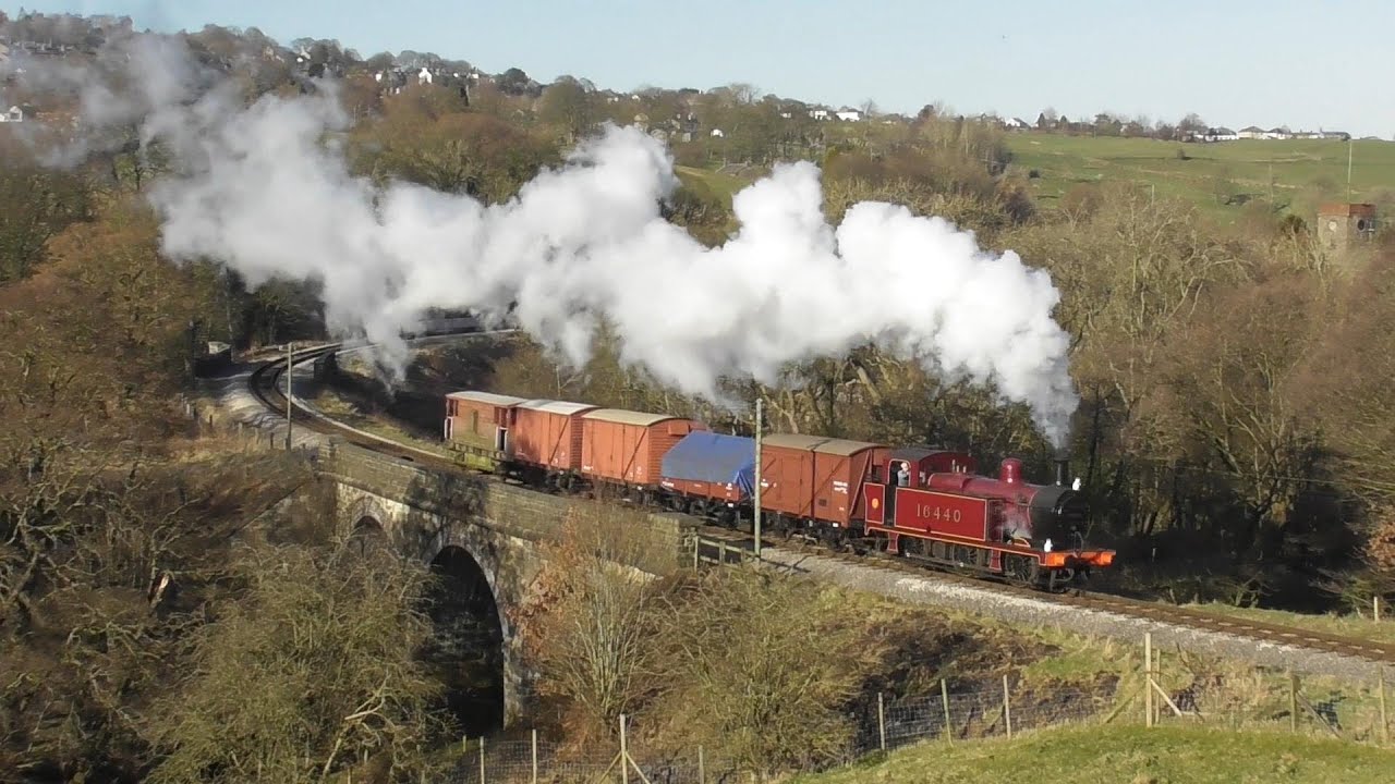 LMS 3F Jinty no 16440 | KWVR | 30742 Charters | 18th March 2025