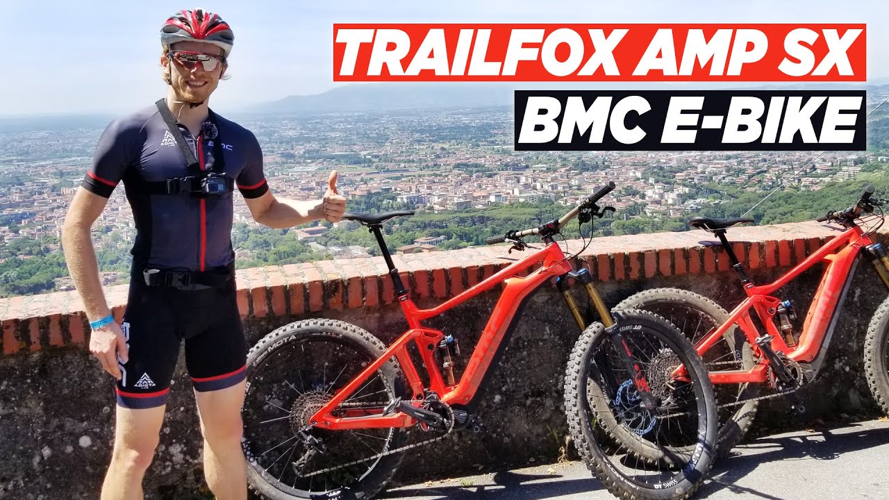 My First Time Riding an E-Bike! *2020 BMC Trailfox AMP SX*