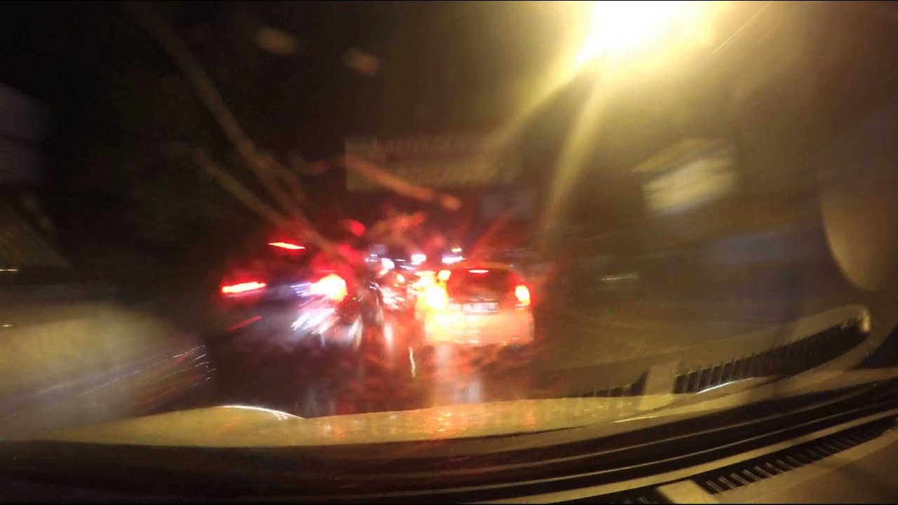 Driving Through Puncak's Traffic Jam, Indonesia (Time Lapse)
