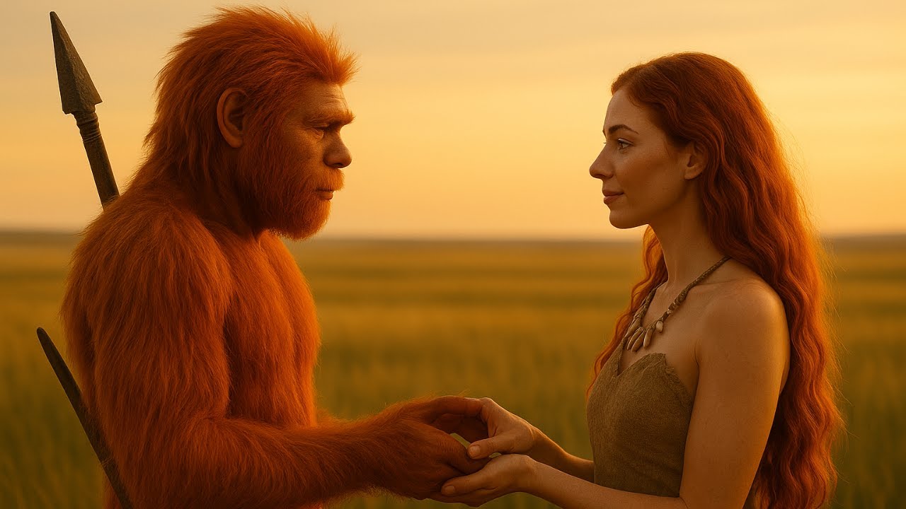 Humans Show Affection to Their Mates - Life 4,3 Million Years Ago