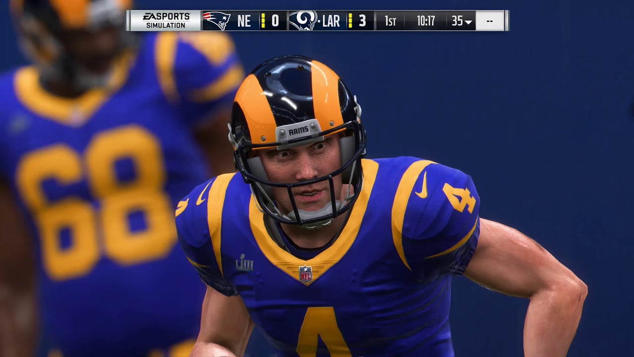 Madden NFL 19 Super Bowl LIII Simulation - Patriots vs. Rams