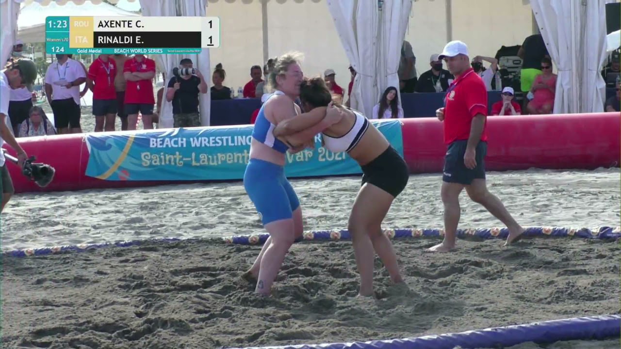 GOLD Women's BW - +70 kg: C. AXENTE (ROU) v. E. RINALDI (ITA)