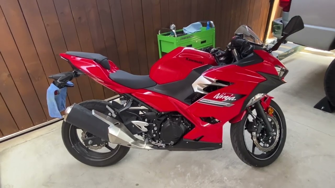 Kawasaki ninja 400- LED lights install