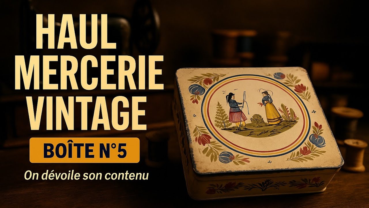 Haul mercerie vintage Boîte n°5