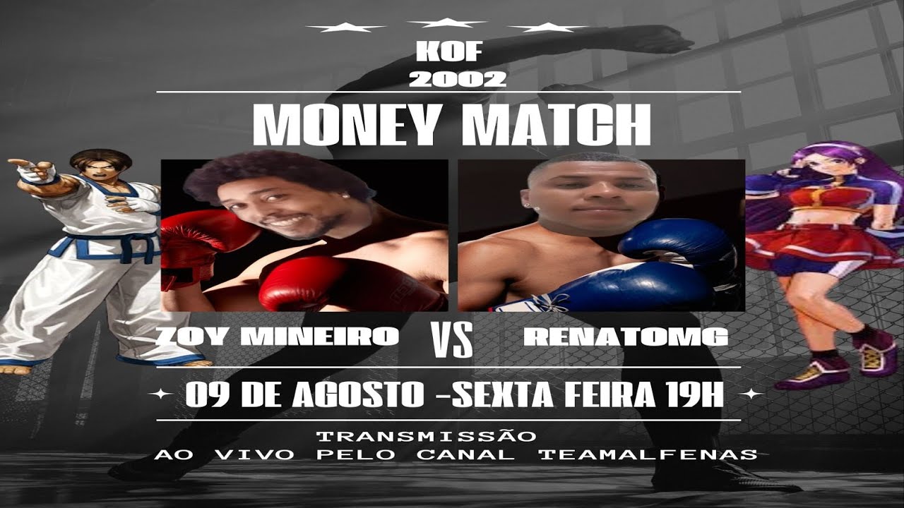 MONEY MATCH #kof2002  ZOYMINEIRO X RENATOMG