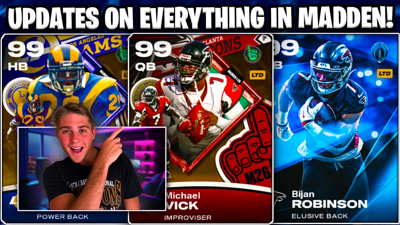 ОБНОВЛЕНИЯ ПО ВСЕМ НОВОСТЯМ MADDEN 26! ПРЕЗЕНТАЦИИ ETERNALS И ULTIMATE LEGENDS, ОБСУЖДЕНИЕ MAKRET...