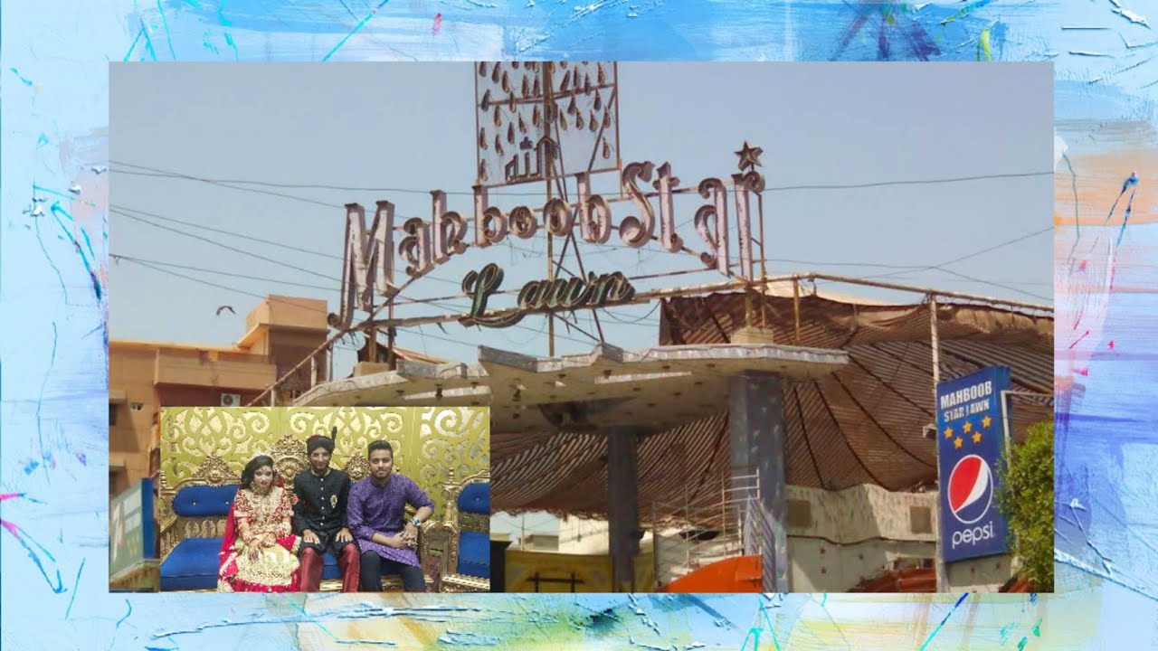 ZINDAGI MEIN PEHLEIN BAR BARAT ATTAIN KREIN WOH BHI MEHBOOB STAR LAWN MEIN
