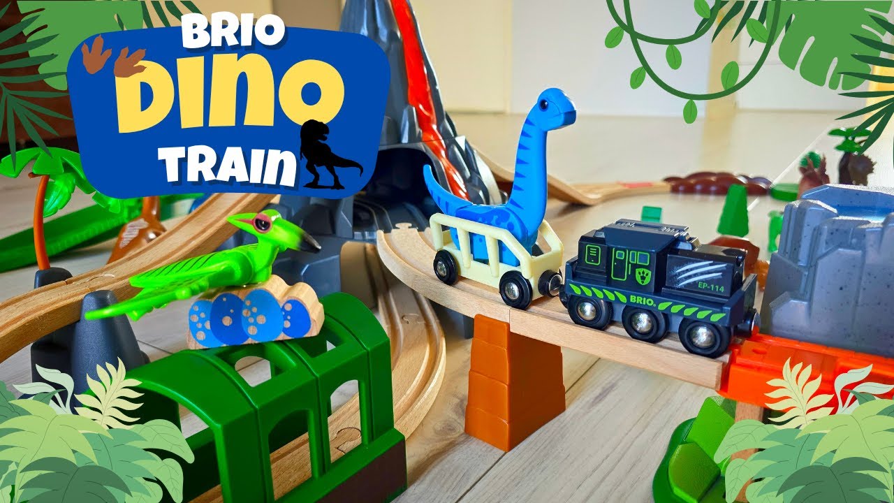 Jurassic Journey with BRIO Dino Train🦖🚂