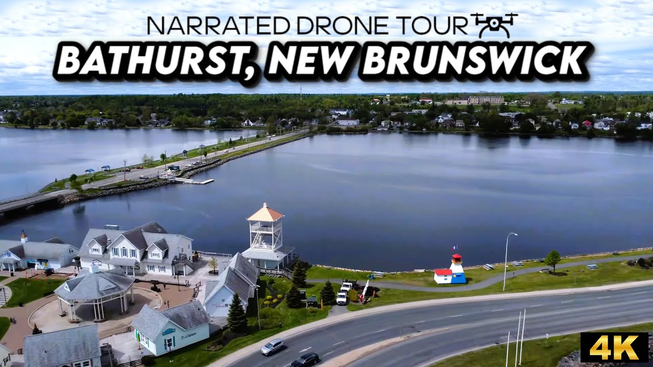 🚁 Bathurst, New Brunswick 🇨🇦✨ 4K Drone